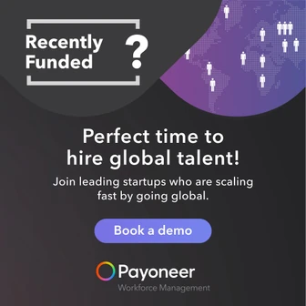 Payoneer Workforce Management: Recently Funded? Perfect time to hire global talent! Book a demo