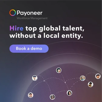 Payoneer Workforce Management: Hire top global talent, without a local entity. Book a demo